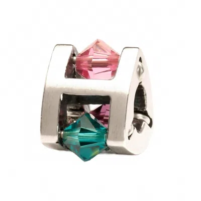 Trollbeads Women's Winter Jewel Small Bead Charm In Silver Multi