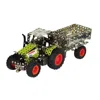 Tronico Micro Series - Claas Axion 850 With Trailer - Infra Red Controlled - 588 Parts