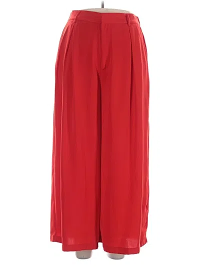 Pre-owned Tronjori Casual Pants In Red