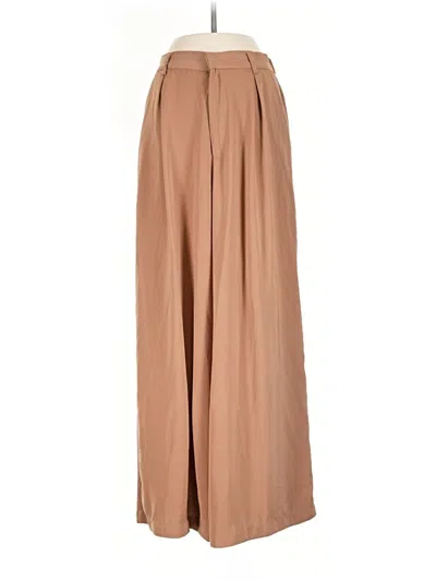 Pre-owned Tronjori Dress Pants In Brown