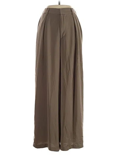 Pre-owned Tronjori Dress Pants In Brown