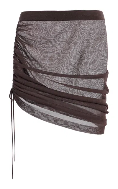 Tropic Of C Desire Skirt In Brown