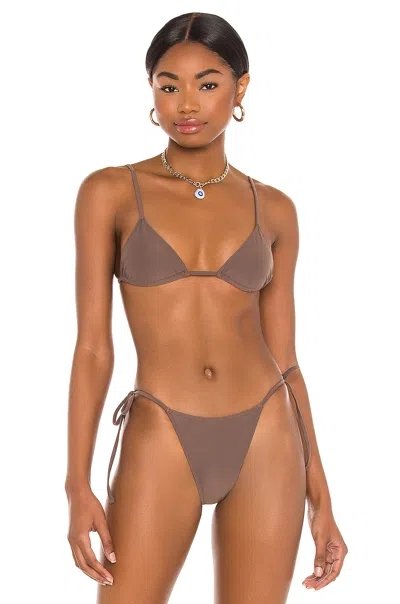 Tropic Of C Equator Bikini Top In Driftwood