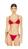 Tropic Of C Equator Bikini Top In Hibiscus