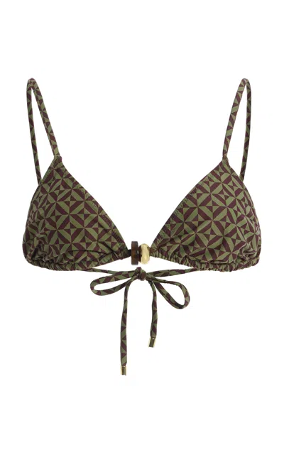 Tropic Of C Equator Bikini Top In Multi