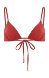Tropic Of C Equator Gold-tipped Triangle Bikini Top
