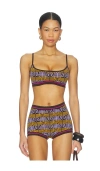 Tropic Of C Isla Bralette Top In Multi