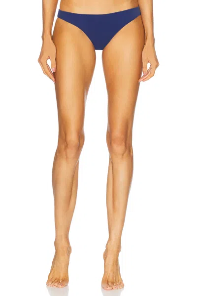 Tropic Of C Lo Bikini Bottom In Indigo