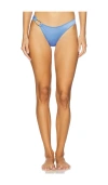 Tropic Of C Ona Curve Bikini Bottom In Blue