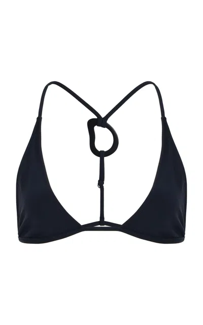 Tropic Of C Orb Back Universo Bikini Bralette In Black