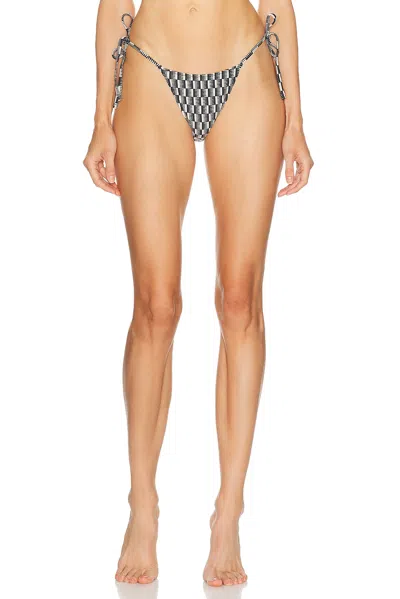 Tropic Of C Praia Bikini Bottom In Black