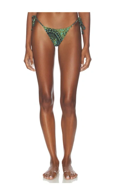 Tropic Of C Praia Bikini Bottom In Green