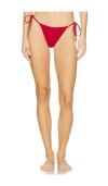 Tropic Of C Praia Bikini Bottom In Hibiscus