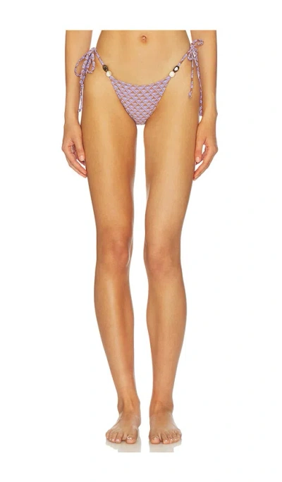 Tropic Of C Praia Bikini Bottom In Pink