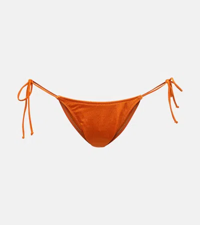 Tropic Of C Praia Bikini Bottoms In Rust