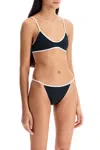 Tropic Of C Rio Bikini Top In Black