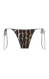 Tropic Of C The C Bikini Bottoms In Animal Print