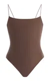 Tropic Of C The C One-piece Swimsuit In Brown