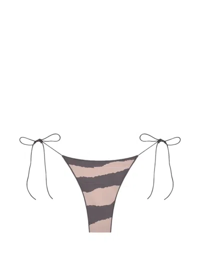 Tropic Of C The C Side-tie Bikini Bottoms In Multi