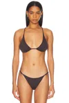Tropic Of C Universo Bikini Bralette In Espresso