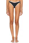 Tropic Of C Ursula Sculpting Bikini Bottom In Black