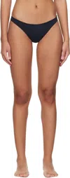 Tropics Of C Black Lo Bikini Bottom In Black Terra