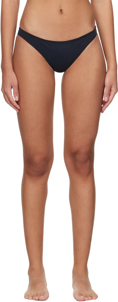 Tropics Of C Black Lo Bikini Bottom In Black Terra