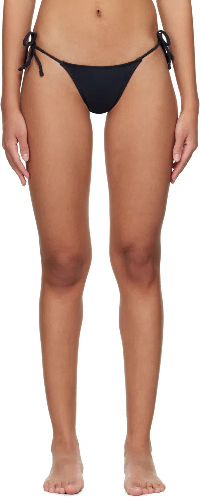 Tropics Of C Black Praia Bikini Bottom In Black Terra
