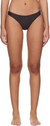 Tropics Of C Brown Lo Bikini Bottom In Espresso