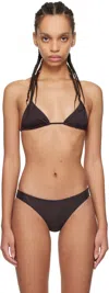 Tropics Of C Brown Praia Bikini Top In Espresso