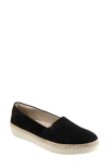 Trotters Accent Slip-on In Black Suede