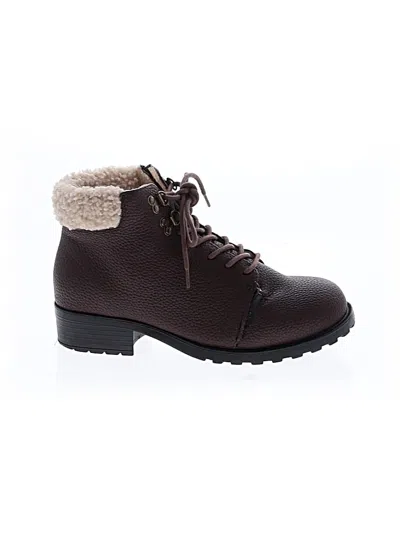 Pre-owned Trotters Ankle Boots In Brown
