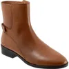 Trotters Wide Width Annette Bootie In Brown