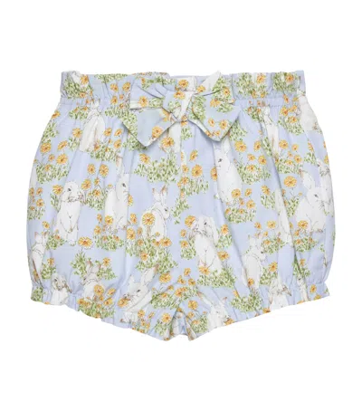 Trotters Kids' Bella Bunny Bloomers In Blue
