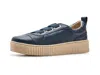 Trotters Bliss Platform Sneaker In Blue