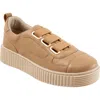 Trotters Bliss Platform Sneaker In Brown