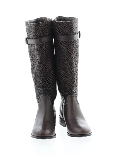 Pre-owned Trotters Boots In Brown