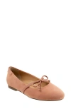 Trotters Carissa Ballet Flat In Pink