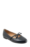 Trotters Carissa Ballet Flat In Blue