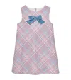 TROTTERS CHECK PENELOPE PINAFORE DRESS