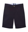 Trotters Cotton Charlie Chino Shorts In Navy