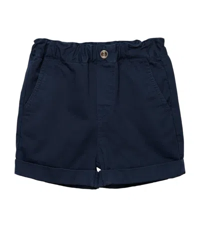 Trotters Kids'  Cotton Charlie Shorts In Black