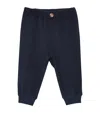 Trotters Cotton Cuffed Sweatpants In Black