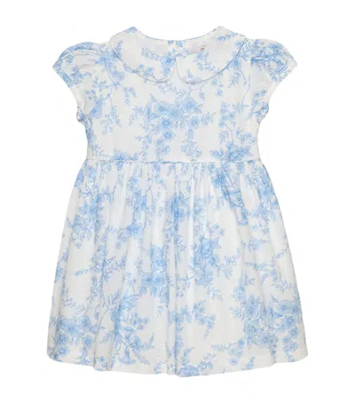 Trotters Kids'  Cotton Floral Kate Dress In Multi