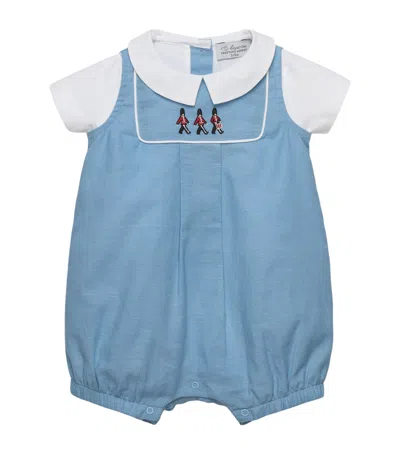 Trotters Kids'  Cotton Jasper Guardsman Playsuit In Multi