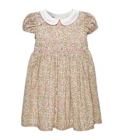 Trotters Kids' Cotton Liberty Print Dress In Multi