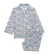 Trotters Cotton Liberty Print Pyjama Set In Blue