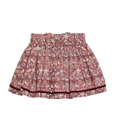 Trotters Kids' Cotton Liberty Print Skirt (2-4 Years) In Multi