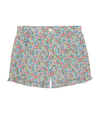 Trotters Kids' Cotton Lillian Shorts In Multi