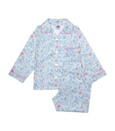 Trotters Kids' Cotton Peppa Pyjama Set (1-7 Years) In Blue